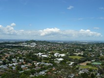 Mount Eden, vue sur Auckland